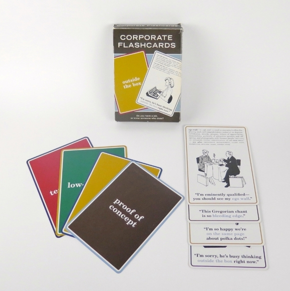 Corporate flashcards gag gift cards 2006 - Picture 2 of 4